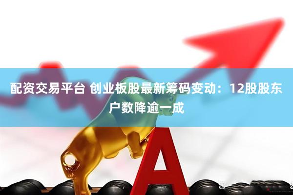 配资交易平台 创业板股最新筹码变动：12股股东户数降逾一成
